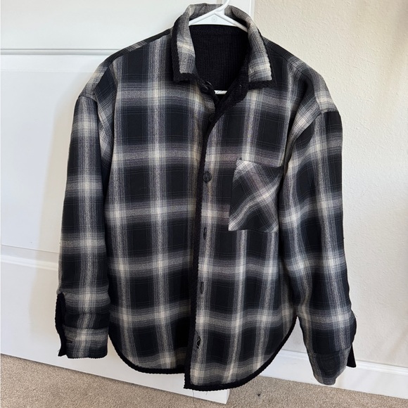 Thread and Supply reversible corduroy shacket - Picture 3 of 4